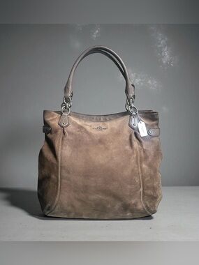 Coach Madison Maggie Suede Hobo